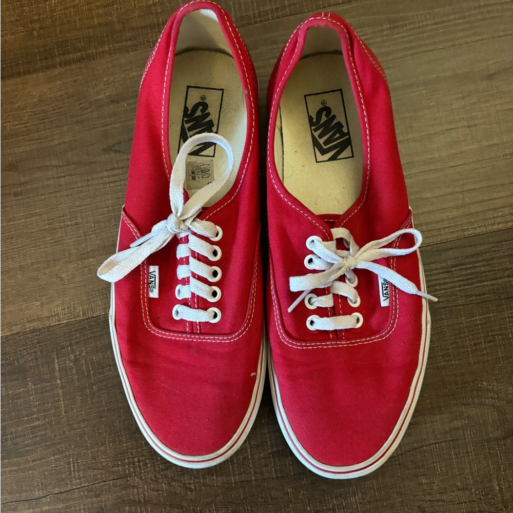 Red Vans